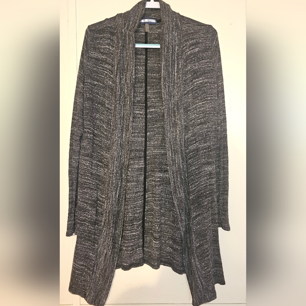 Long Open Front Sweater